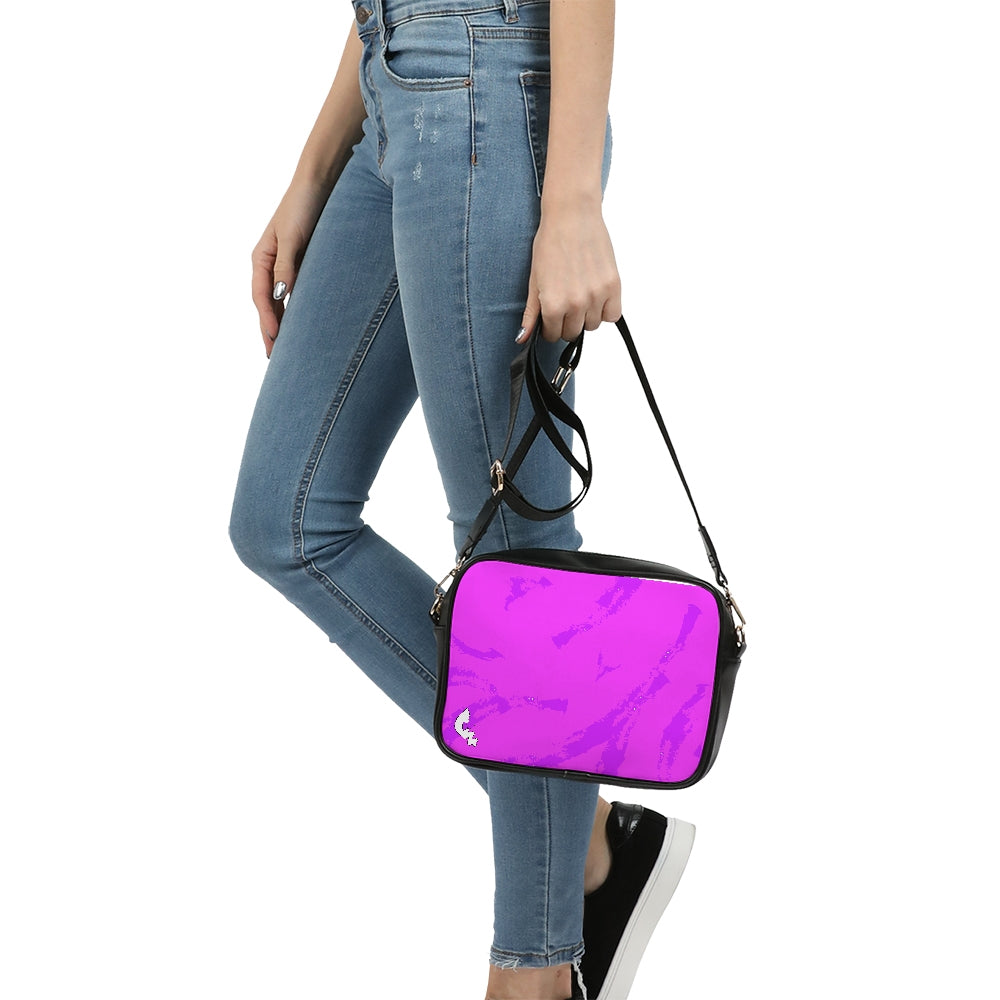 Cool'Az CoutUre Purpkle Deville Crossbody Bag