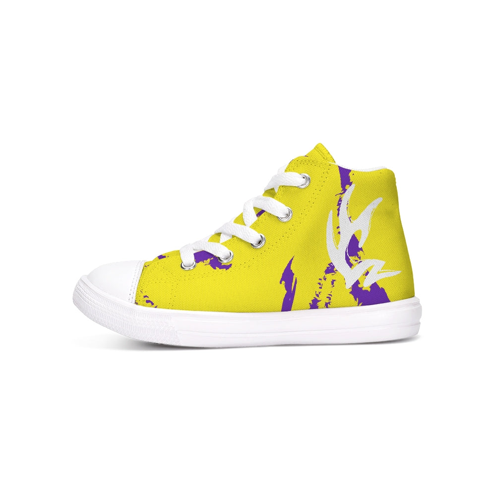 Cool'Az CoutUre Lakers Deville Kids Hightop Canvas Shoe