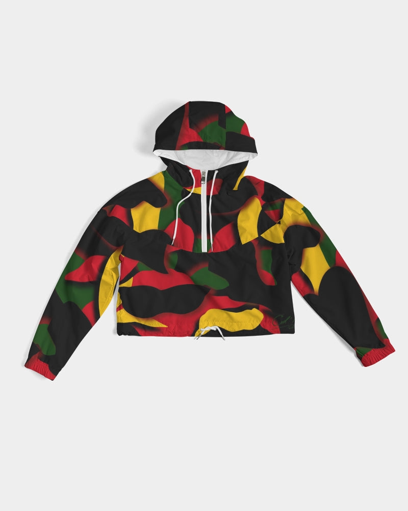 CZ Cammo WORTHY Women's Cropped Windbreaker