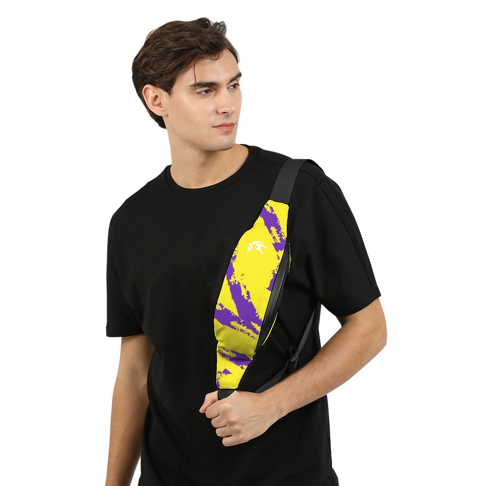 Cool'Az CoutUre Lakers Deville Crossbody Sling Bag
