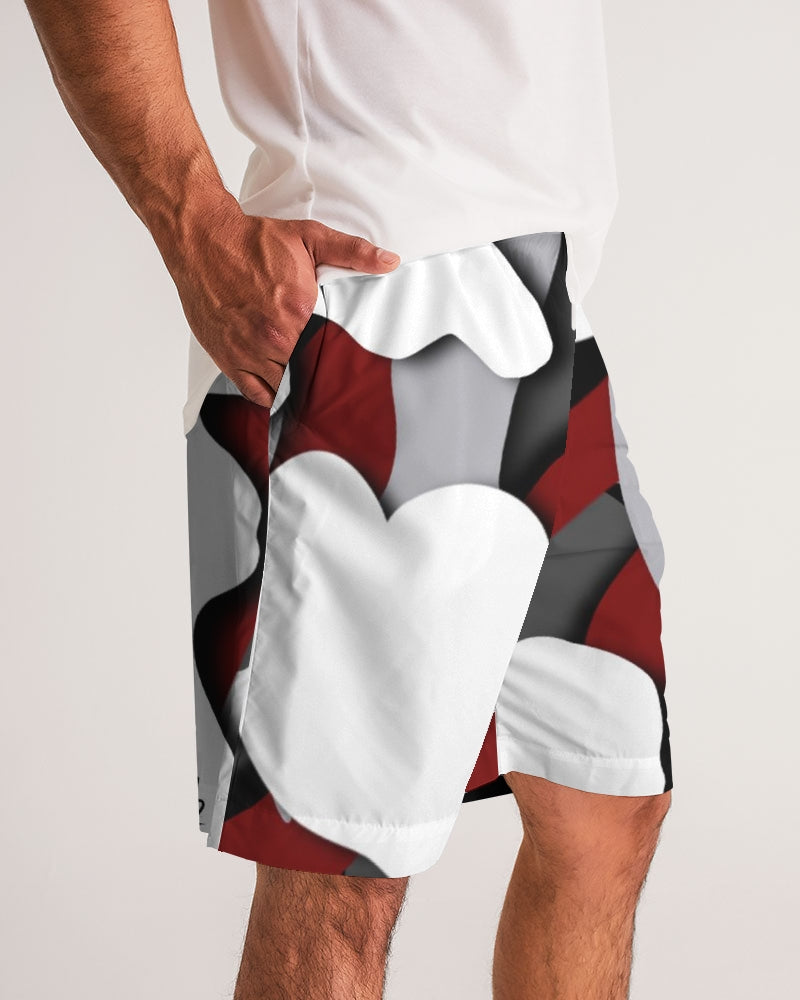 CZ CAMMO RED Men's Jogger Shorts