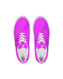 Cool'Az CoutUre Purpkle Deville Lace Up Canvas Shoe