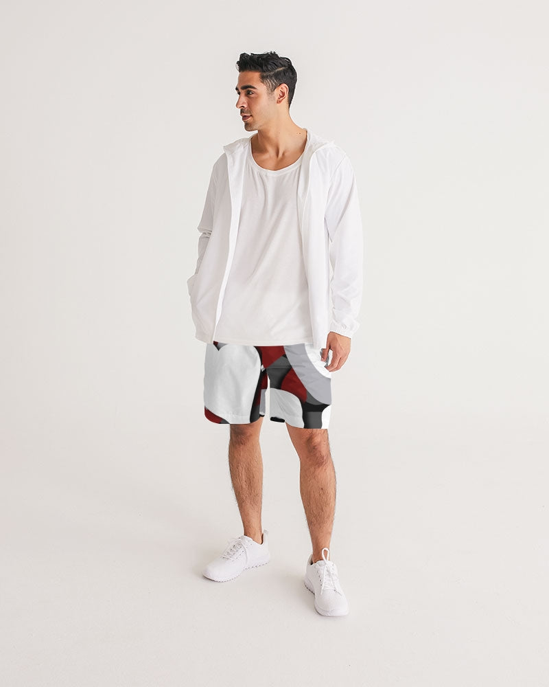 CZ CAMMO RED Men's Jogger Shorts