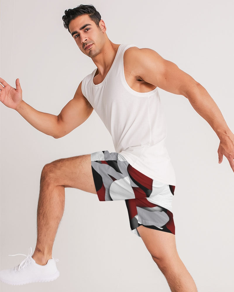 CZ CAMMO RED Men's Jogger Shorts