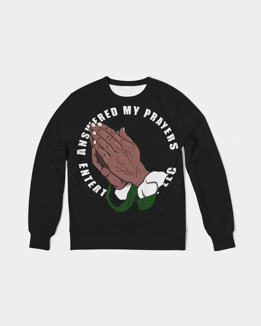 Answered My Prayers Ent. Men's Classic French Terry Crewneck Pullover