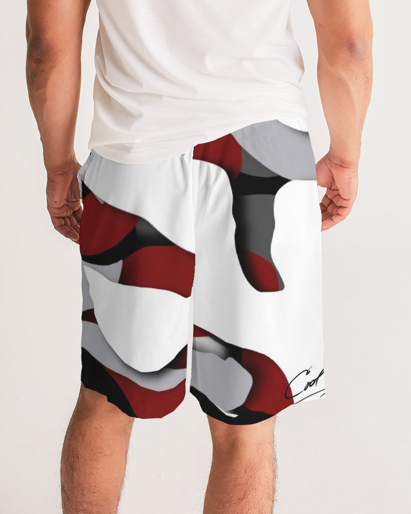 CZ CAMMO RED  Men's Jogger Shorts