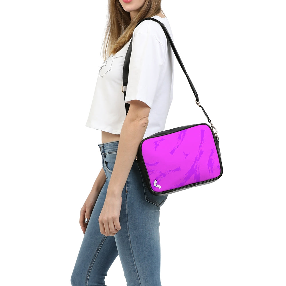 Cool'Az CoutUre Purpkle Deville Crossbody Bag