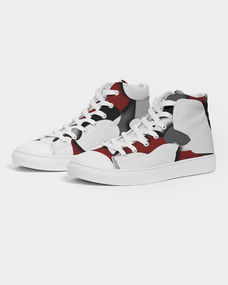 CZ CAMMO RED  Men's Hightop Canvas Shoe