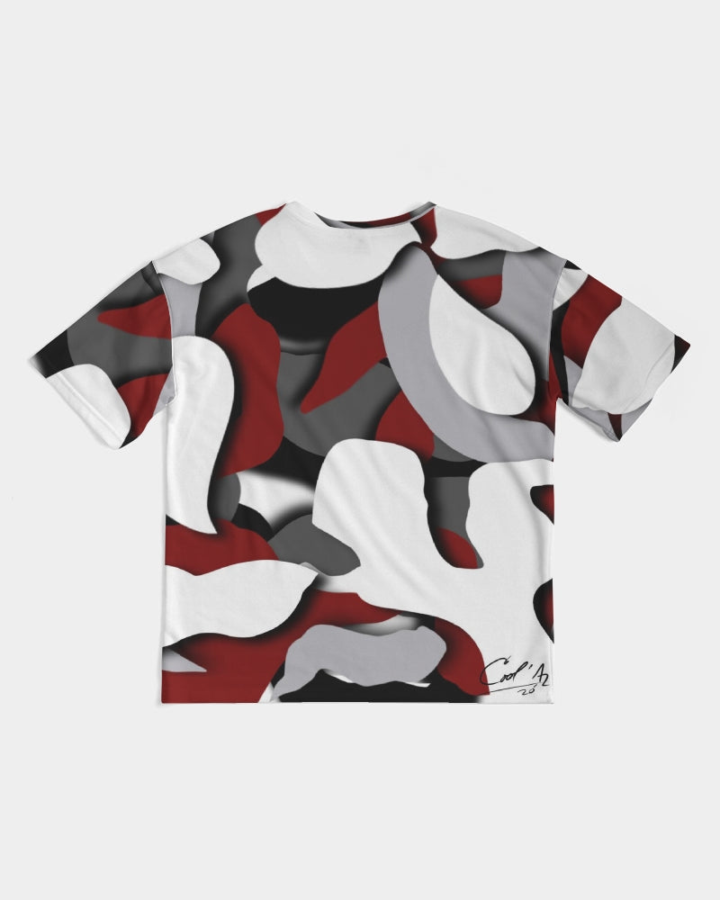 CZ CAMMO RED  Men's Premium Heavyweight Tee