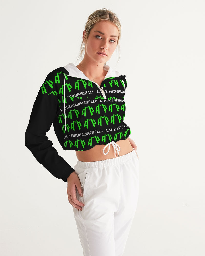 Answered My Prayers Ent. Women's Cropped Windbreaker
