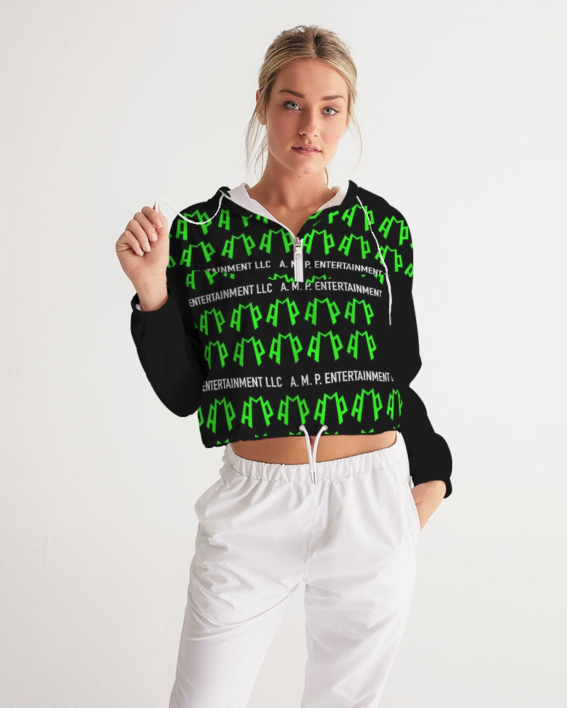 Answered My Prayers Ent. Women's Cropped Windbreaker