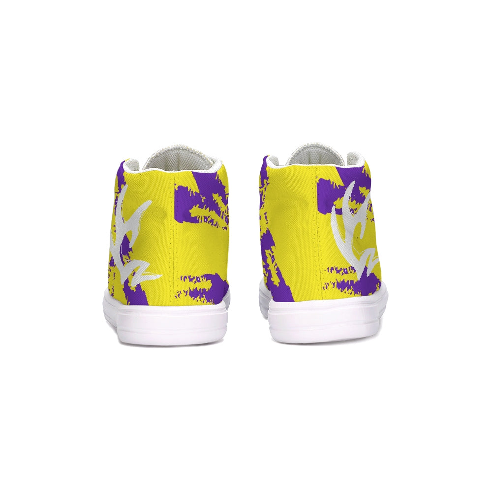 Cool'Az CoutUre Lakers Deville Kids Hightop Canvas Shoe