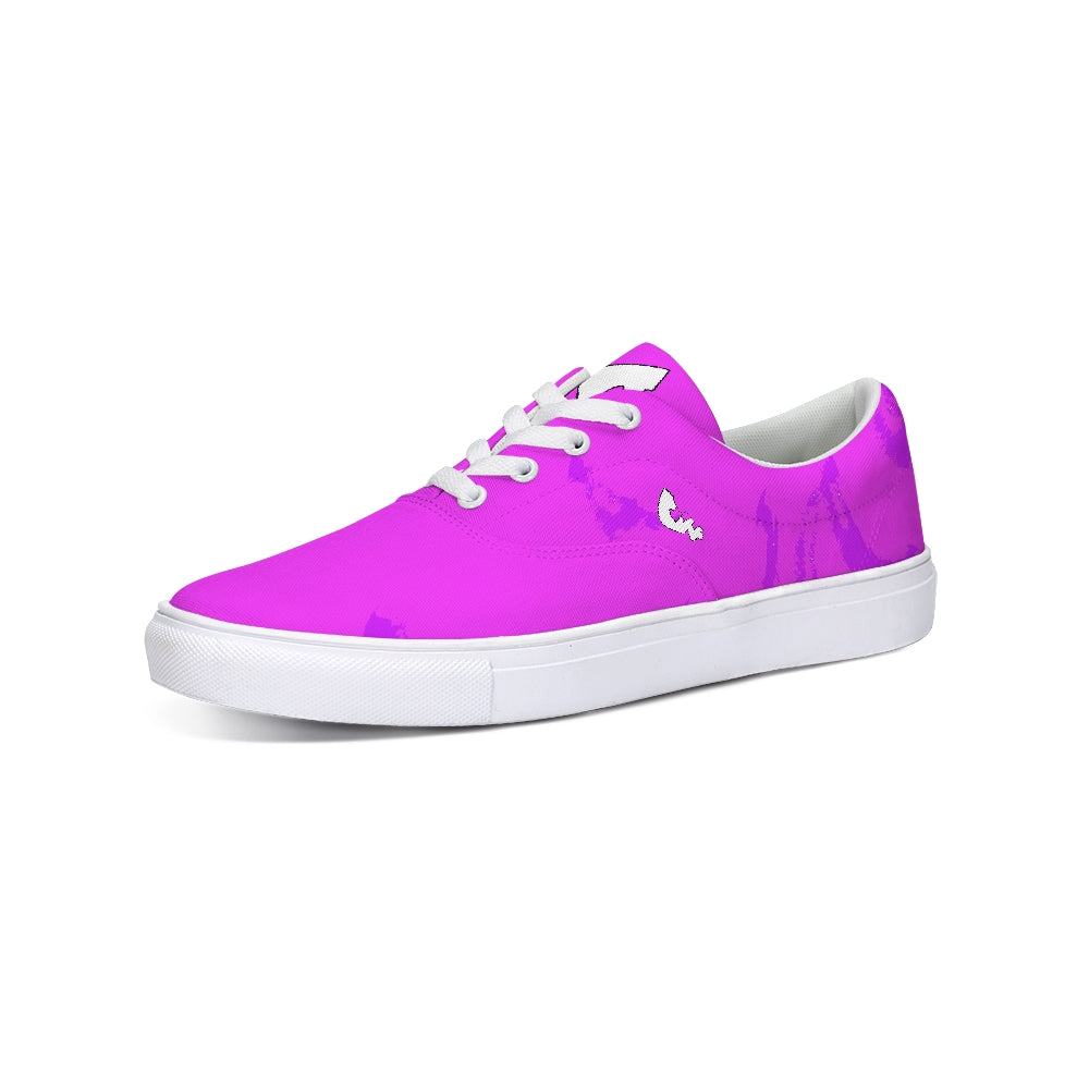 Cool'Az CoutUre Purpkle Deville Lace Up Canvas Shoe
