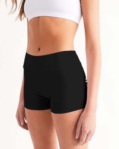 Answered My Prayers Ent. Women's Mid-Rise Yoga Shorts