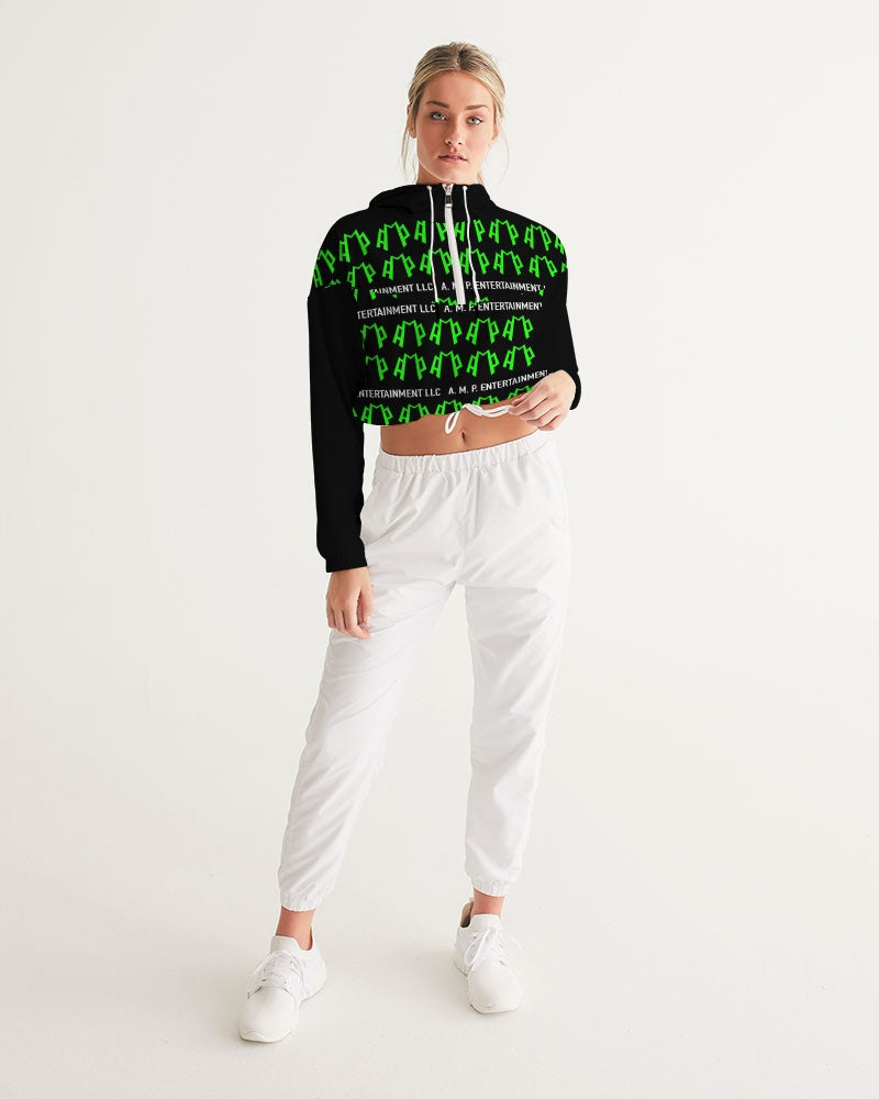 Answered My Prayers Ent. Women's Cropped Windbreaker