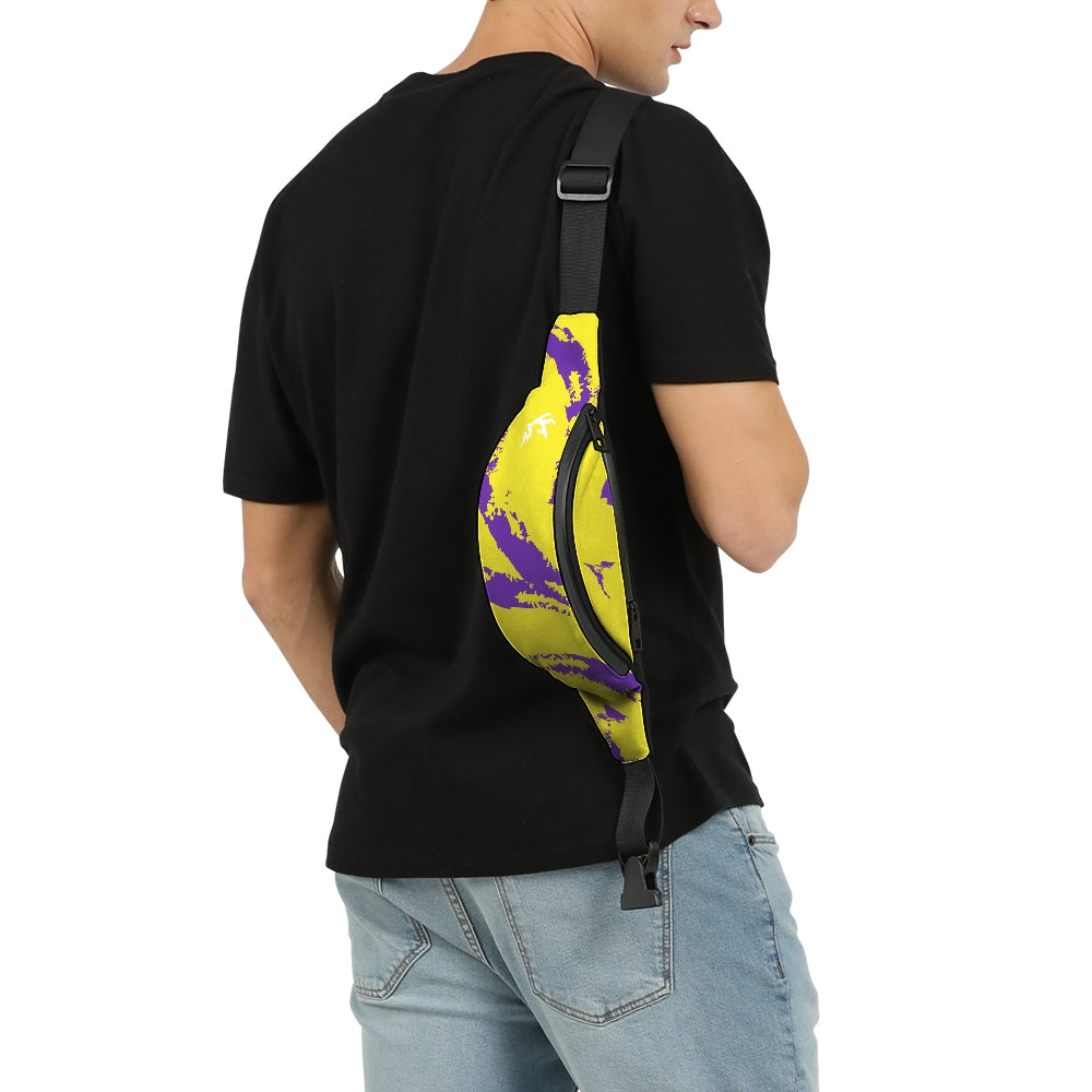 Cool'Az CoutUre Lakers Deville Crossbody Sling Bag