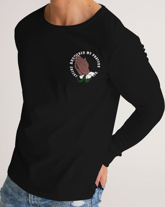 Answered My Prayers Ent. Men's Long Sleeve Tee