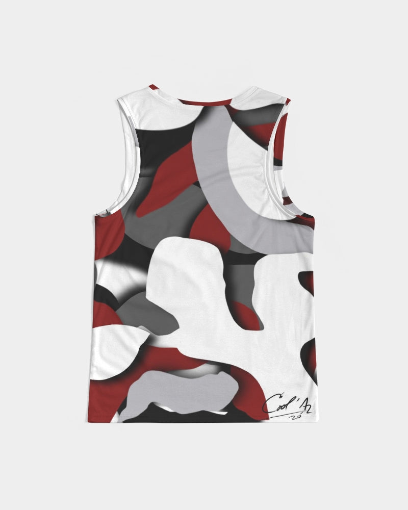 CZ CAMMO RED  Men's Sports Tank