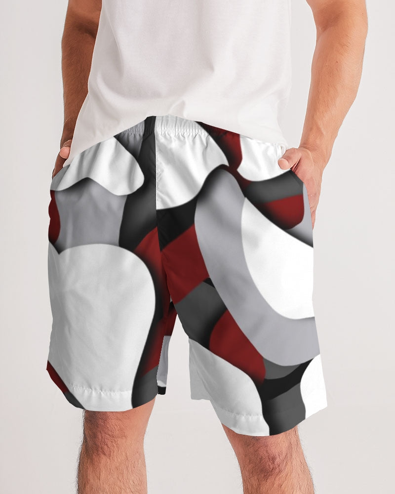 CZ CAMMO RED  Men's Jogger Shorts