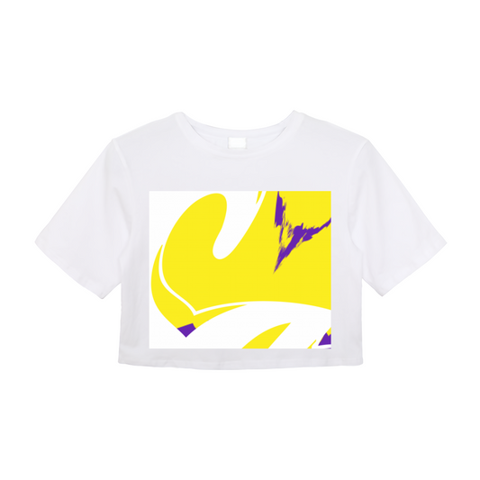 Cool'Az CoutUre Lakers Deville Women's Cropped Tee