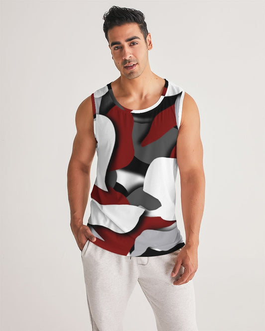 CZ CAMMO RED  Men's Sports Tank