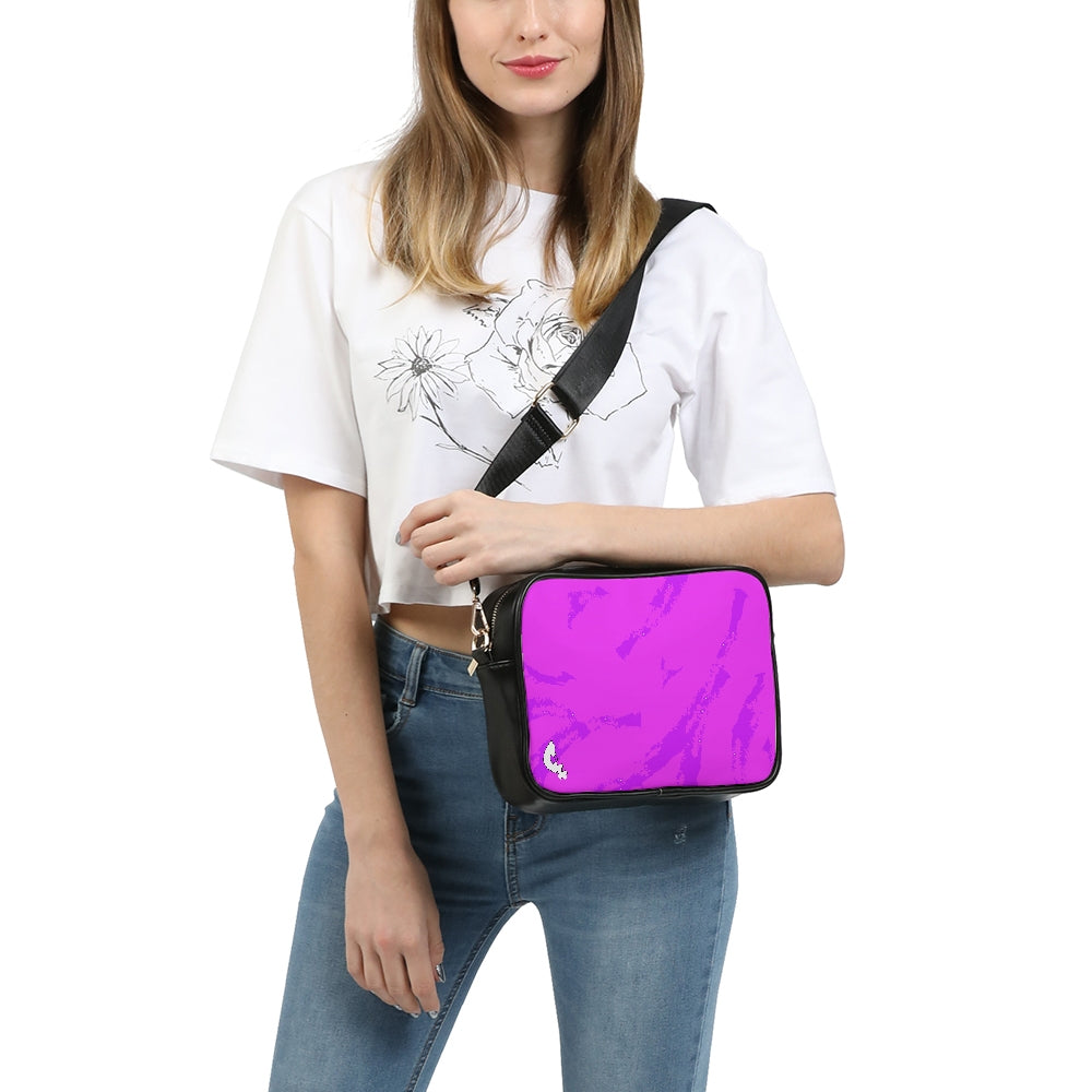 Cool'Az CoutUre Purpkle Deville Crossbody Bag