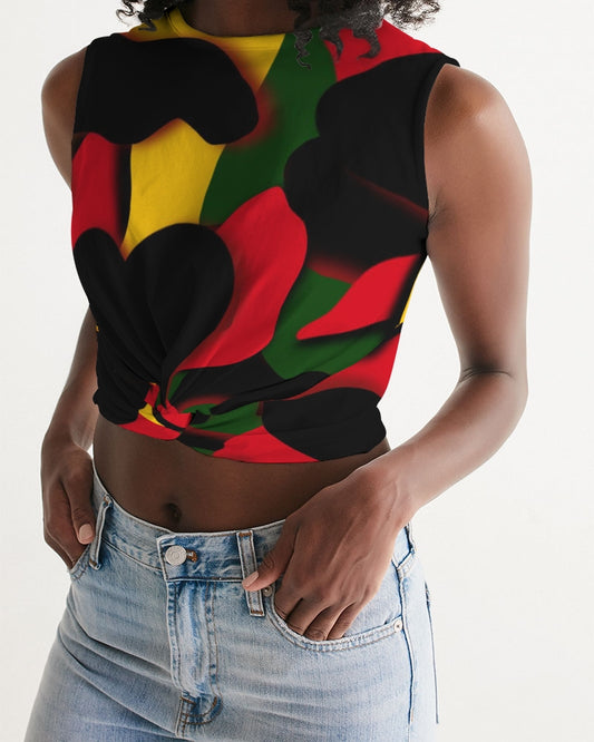 CZ Cammo WORTHY  Women's Twist-Front Tank