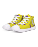 Cool'Az CoutUre Lakers Deville Kids Hightop Canvas Shoe