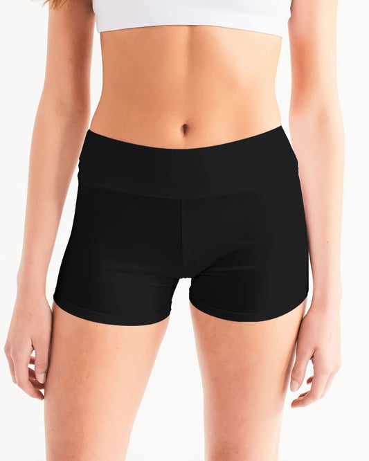 Answered My Prayers Ent. Women's Mid-Rise Yoga Shorts