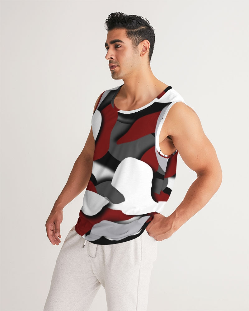 CZ CAMMO RED  Men's Sports Tank