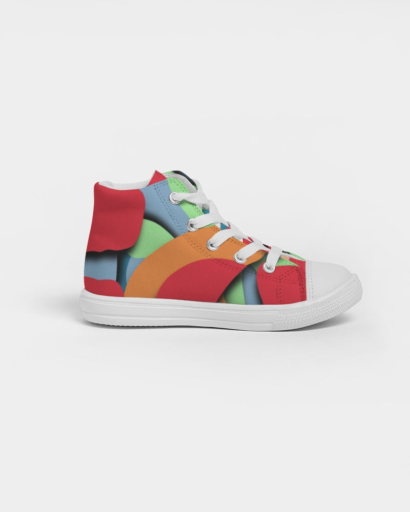 CZ Cammo Kids Hightop Canvas Shoe
