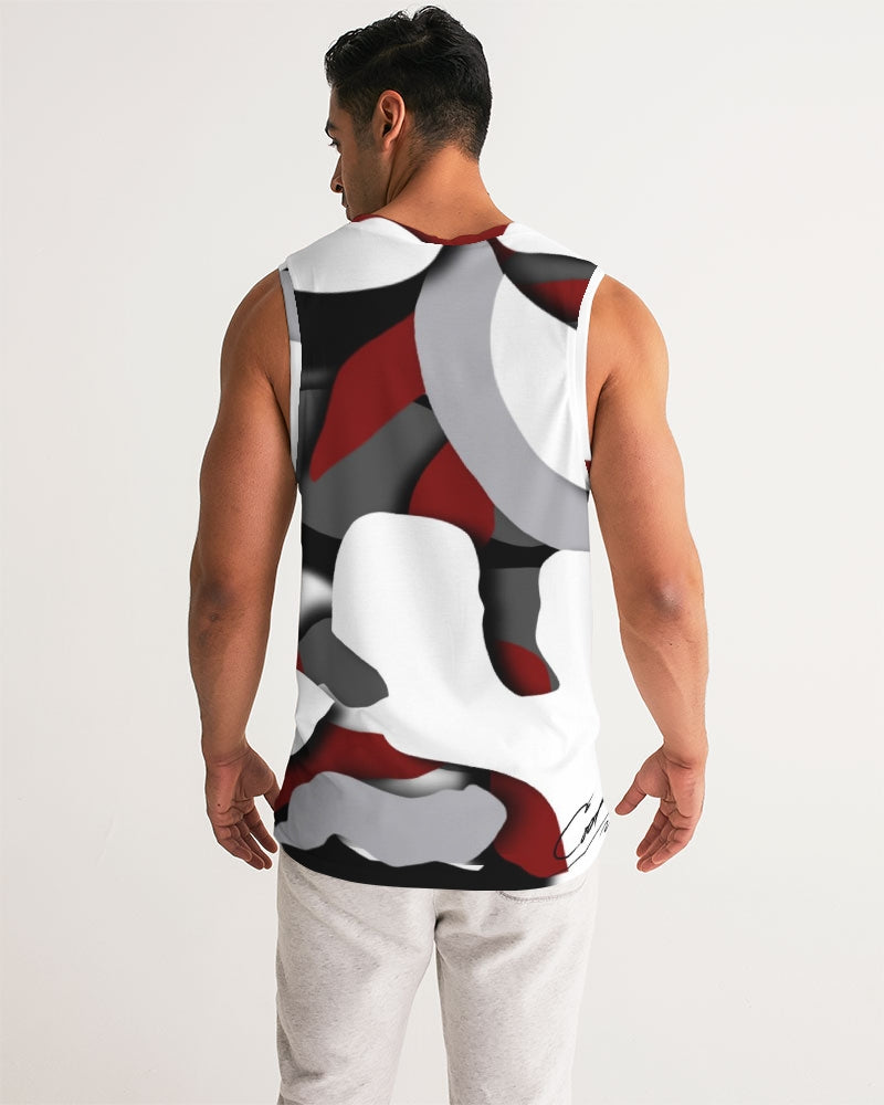 CZ CAMMO RED  Men's Sports Tank