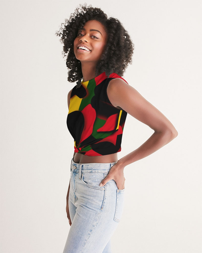 CZ Cammo WORTHY  Women's Twist-Front Tank