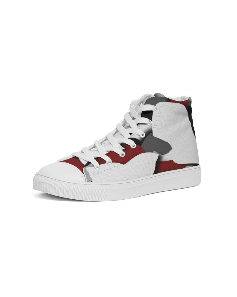 CZ CAMMO RED  Men's Hightop Canvas Shoe