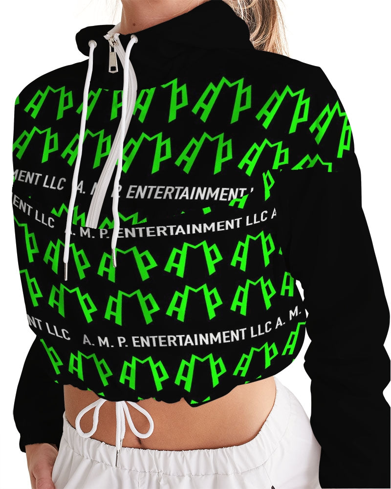 Answered My Prayers Ent. Women's Cropped Windbreaker