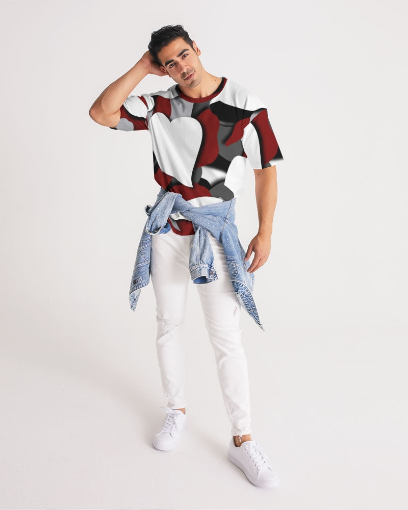 CZ CAMMO RED  Men's Premium Heavyweight Tee