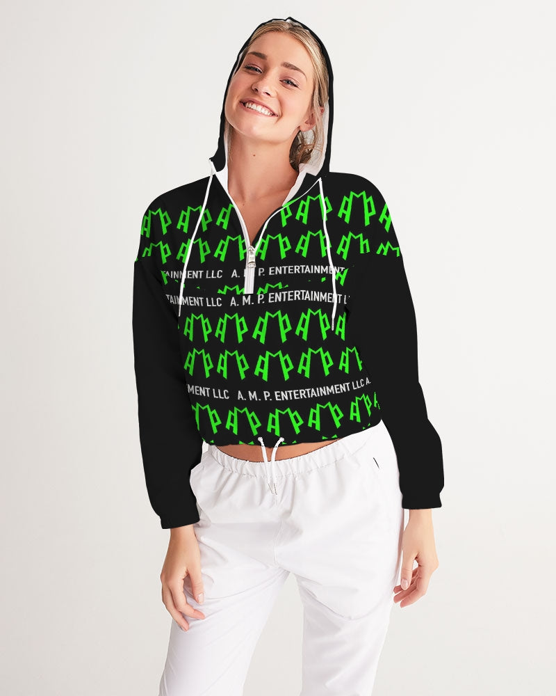 Answered My Prayers Ent. Women's Cropped Windbreaker