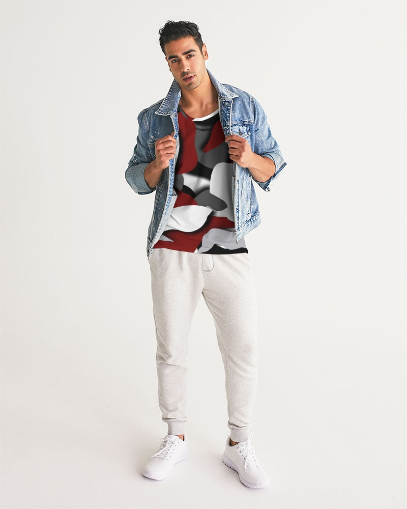 CZ CAMMO RED  Men's Sports Tank