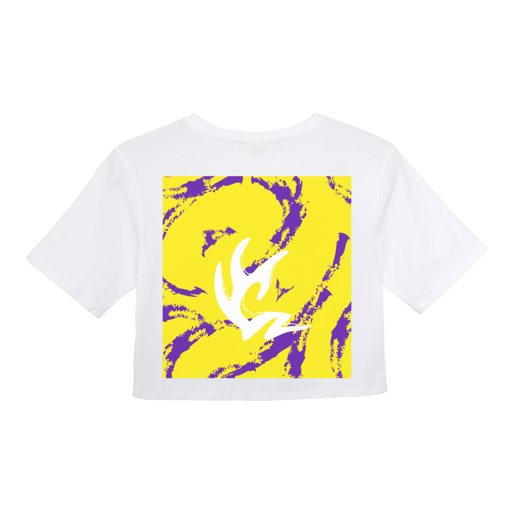 Cool'Az CoutUre Lakers Deville Women's Cropped Tee