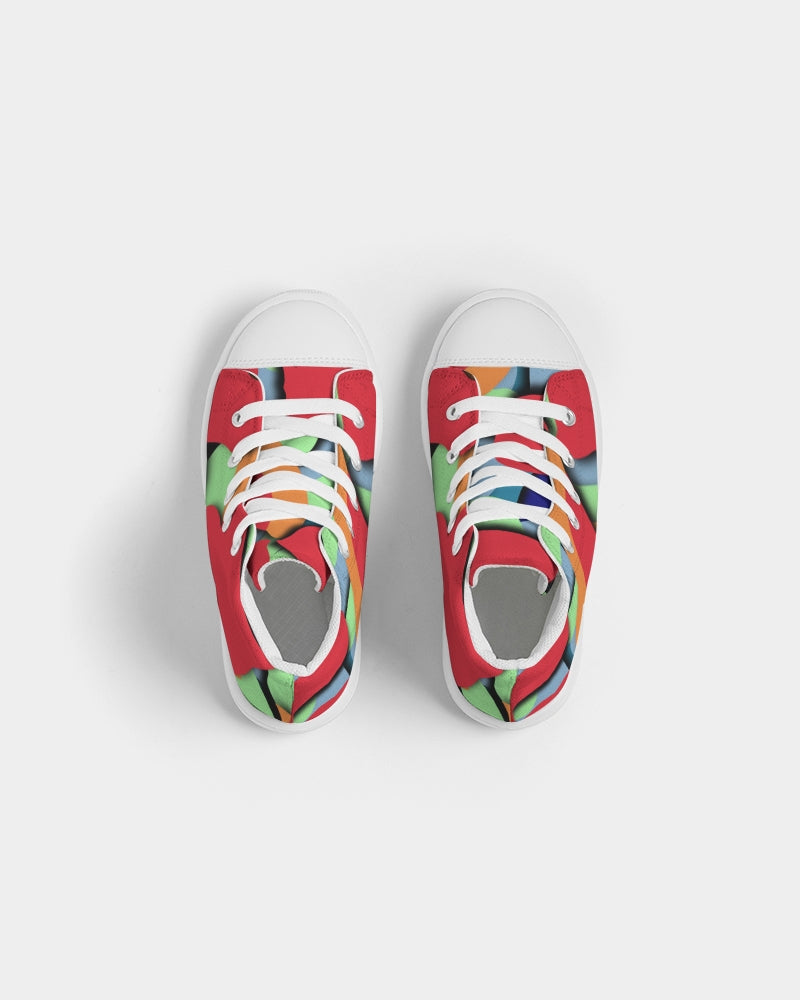CZ Cammo Kids Hightop Canvas Shoe